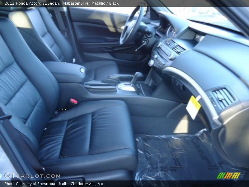  2012 Accord SE Sedan Black Interior