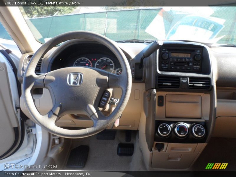 Taffeta White / Ivory 2005 Honda CR-V LX