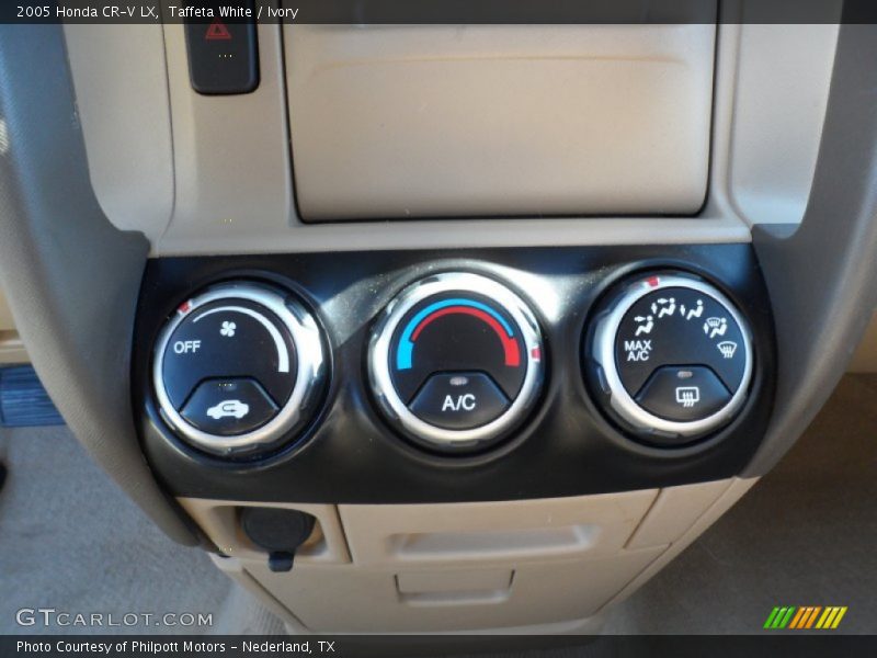 Taffeta White / Ivory 2005 Honda CR-V LX