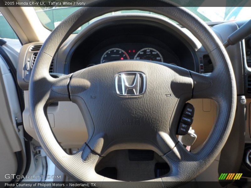 Taffeta White / Ivory 2005 Honda CR-V LX