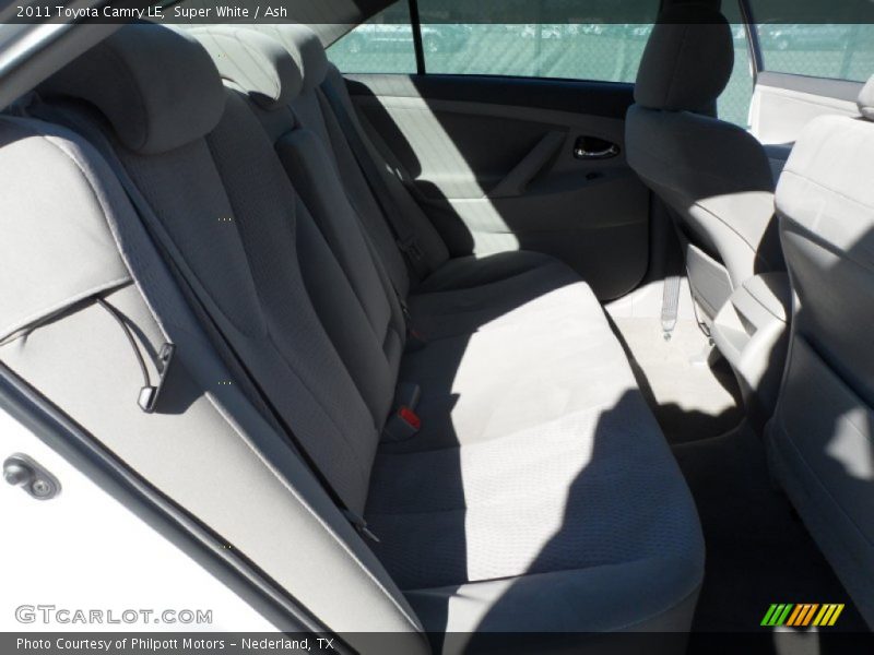 Super White / Ash 2011 Toyota Camry LE