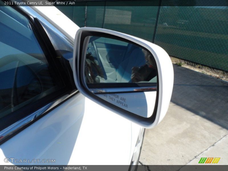 Super White / Ash 2011 Toyota Camry LE
