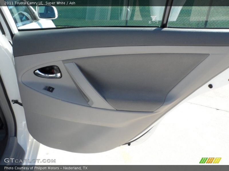 Super White / Ash 2011 Toyota Camry LE