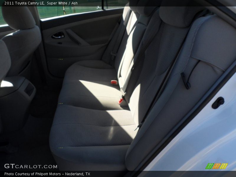 Super White / Ash 2011 Toyota Camry LE