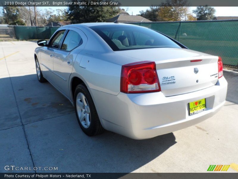 Bright Silver Metallic / Dark Slate Gray 2010 Dodge Charger SXT