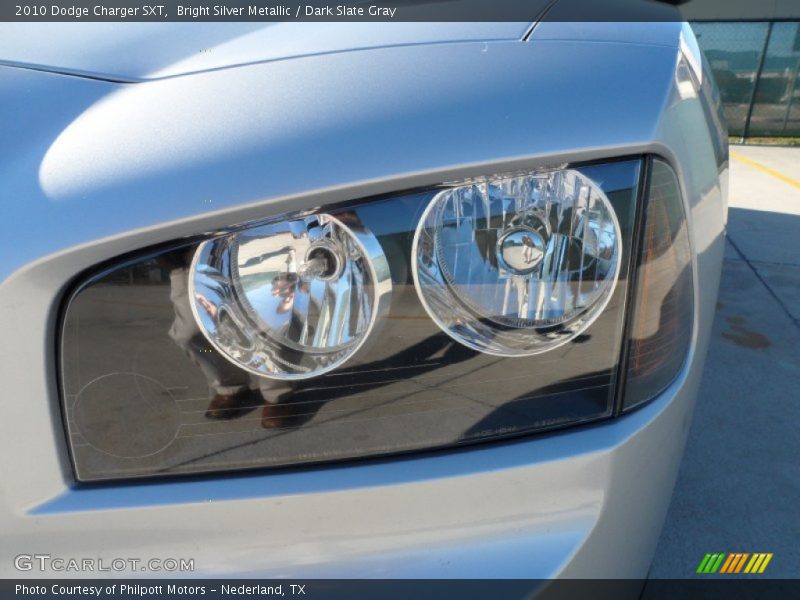 Bright Silver Metallic / Dark Slate Gray 2010 Dodge Charger SXT