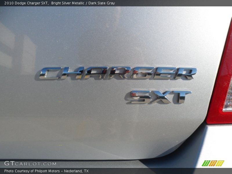 Bright Silver Metallic / Dark Slate Gray 2010 Dodge Charger SXT