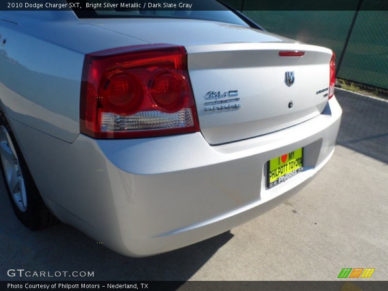 Bright Silver Metallic / Dark Slate Gray 2010 Dodge Charger SXT