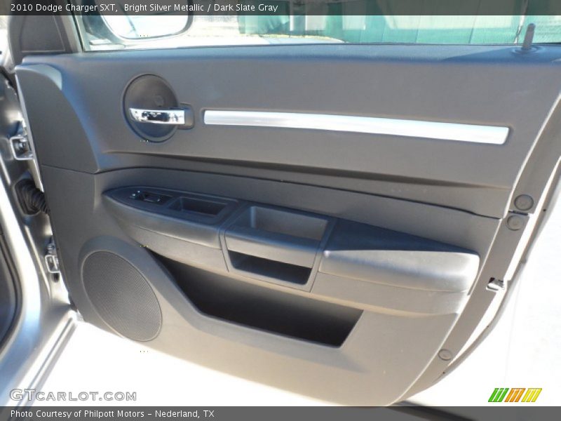 Bright Silver Metallic / Dark Slate Gray 2010 Dodge Charger SXT