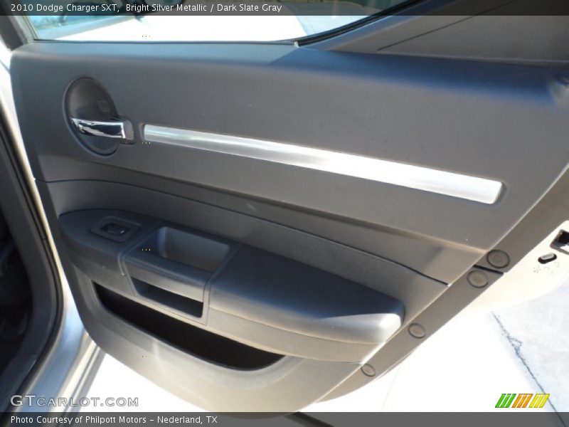Bright Silver Metallic / Dark Slate Gray 2010 Dodge Charger SXT