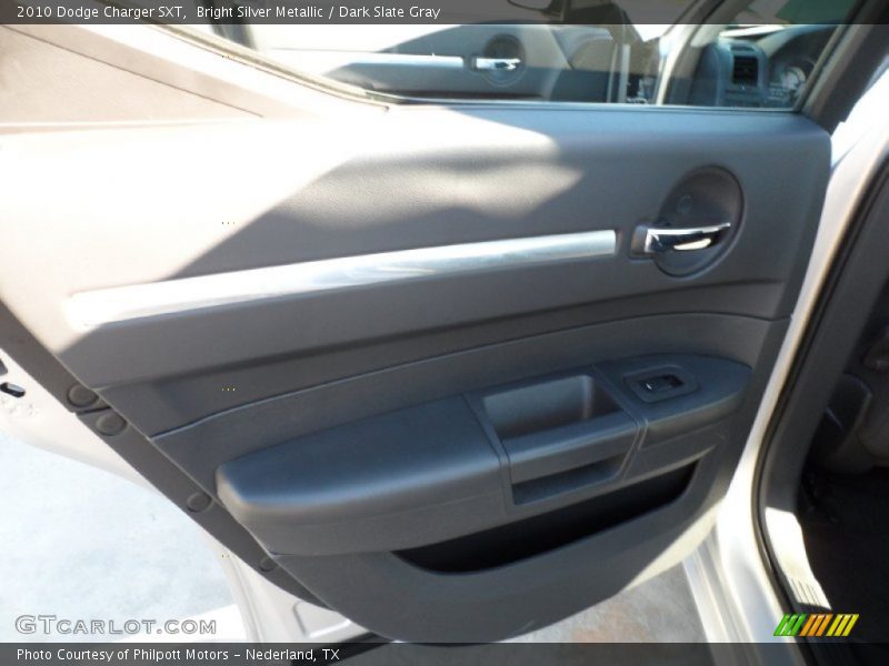 Bright Silver Metallic / Dark Slate Gray 2010 Dodge Charger SXT