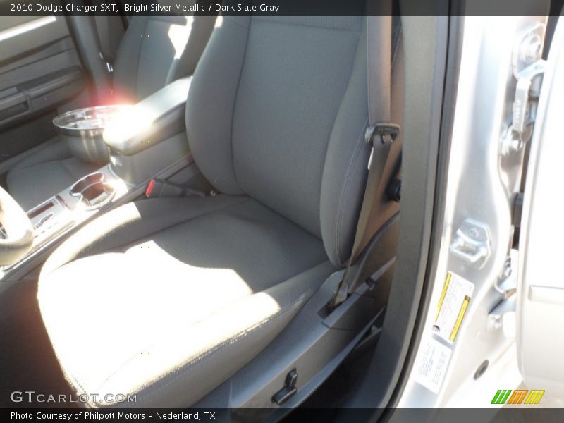 Bright Silver Metallic / Dark Slate Gray 2010 Dodge Charger SXT