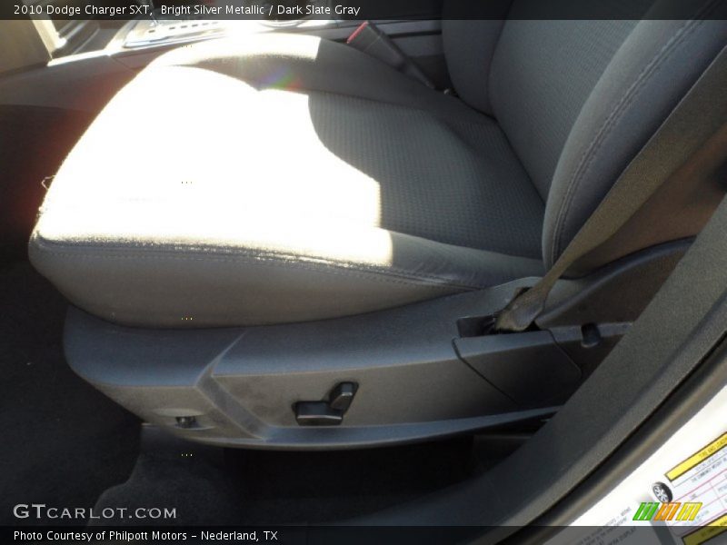 Bright Silver Metallic / Dark Slate Gray 2010 Dodge Charger SXT