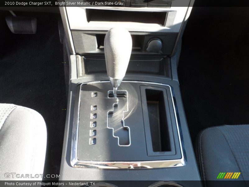 Bright Silver Metallic / Dark Slate Gray 2010 Dodge Charger SXT