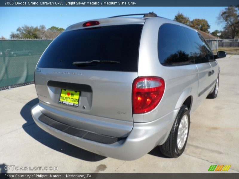 Bright Silver Metallic / Medium Slate Gray 2005 Dodge Grand Caravan C-V
