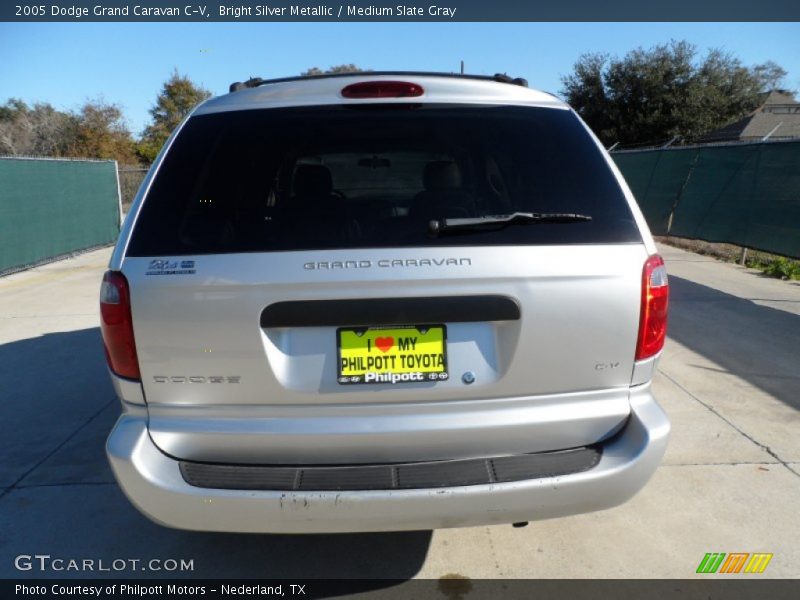Bright Silver Metallic / Medium Slate Gray 2005 Dodge Grand Caravan C-V