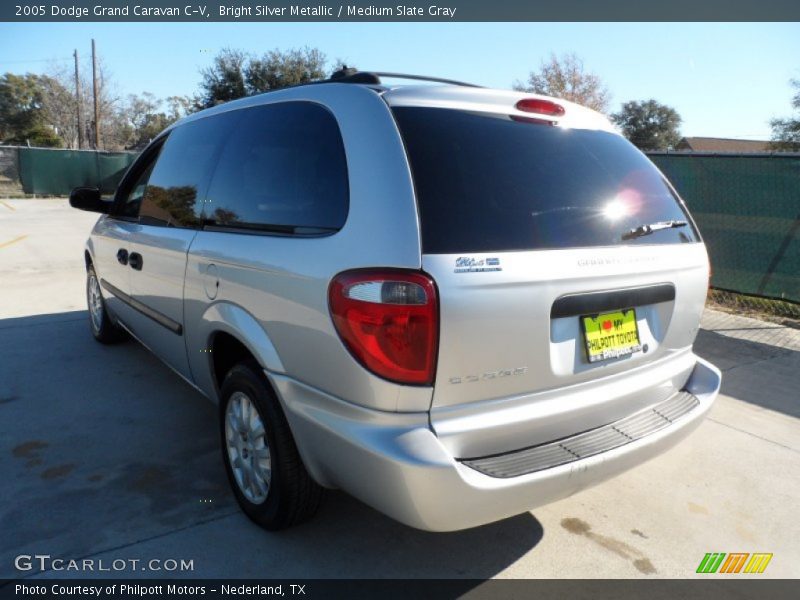 Bright Silver Metallic / Medium Slate Gray 2005 Dodge Grand Caravan C-V