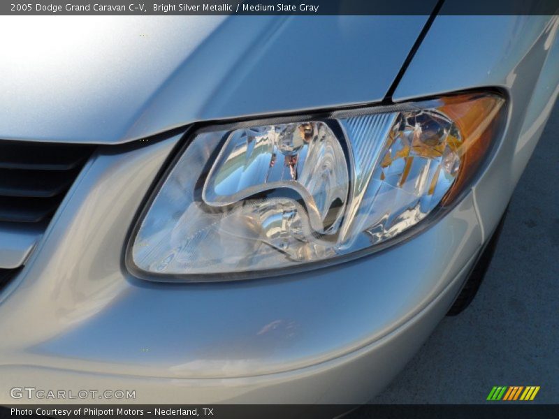 Bright Silver Metallic / Medium Slate Gray 2005 Dodge Grand Caravan C-V