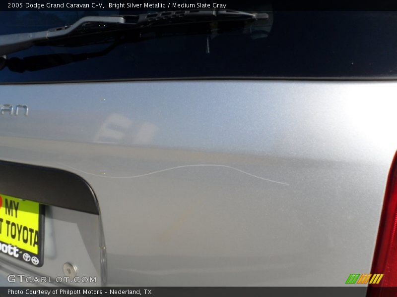 Bright Silver Metallic / Medium Slate Gray 2005 Dodge Grand Caravan C-V