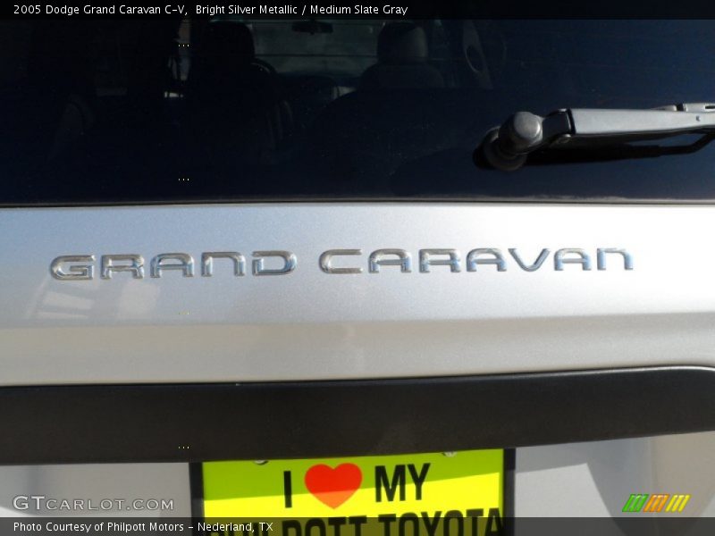 Bright Silver Metallic / Medium Slate Gray 2005 Dodge Grand Caravan C-V