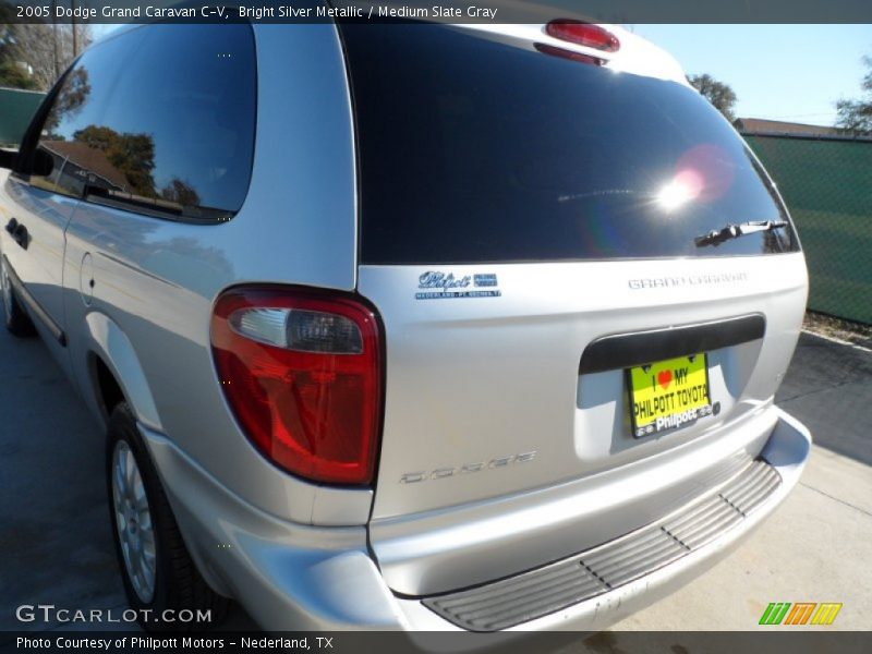 Bright Silver Metallic / Medium Slate Gray 2005 Dodge Grand Caravan C-V