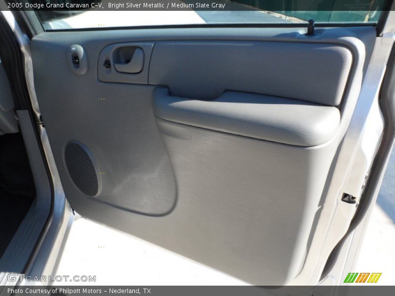 Bright Silver Metallic / Medium Slate Gray 2005 Dodge Grand Caravan C-V