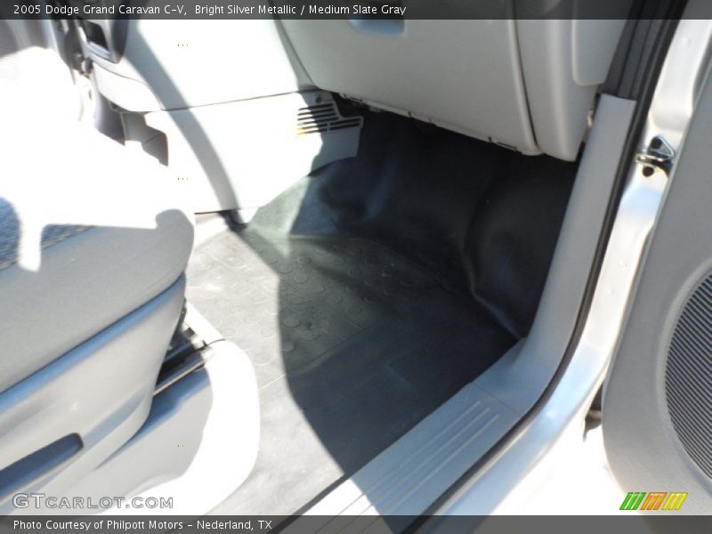 Bright Silver Metallic / Medium Slate Gray 2005 Dodge Grand Caravan C-V