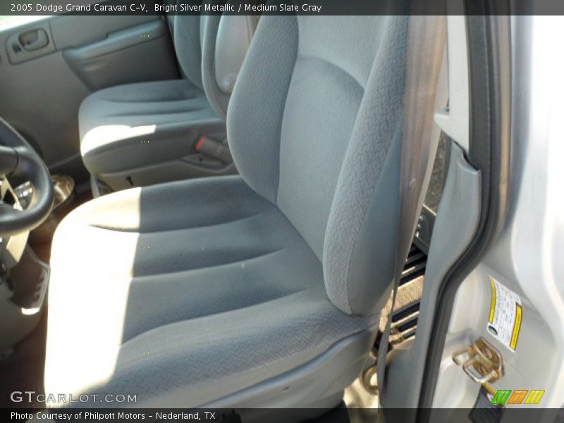 Bright Silver Metallic / Medium Slate Gray 2005 Dodge Grand Caravan C-V