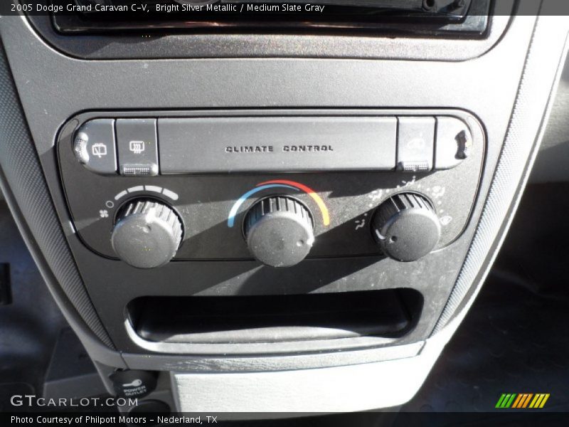 Bright Silver Metallic / Medium Slate Gray 2005 Dodge Grand Caravan C-V