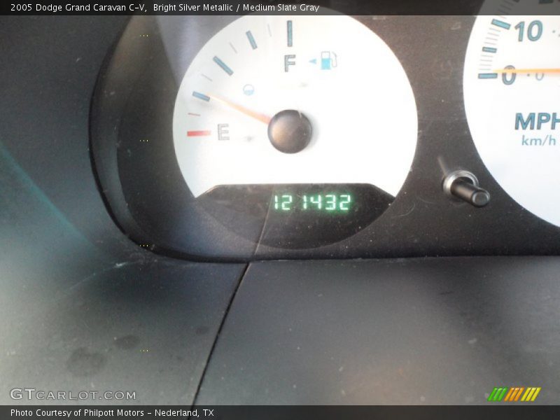 Bright Silver Metallic / Medium Slate Gray 2005 Dodge Grand Caravan C-V
