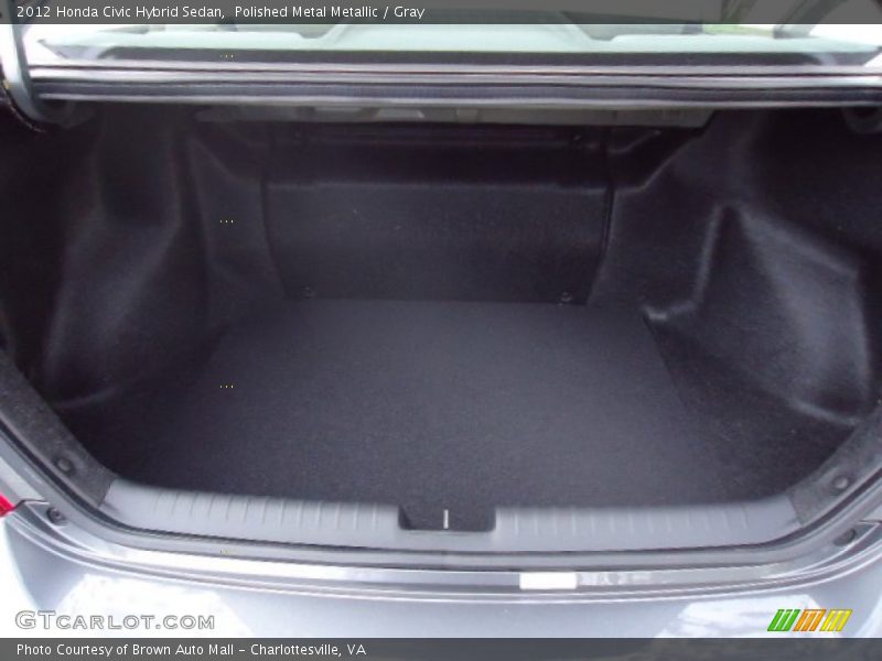 Polished Metal Metallic / Gray 2012 Honda Civic Hybrid Sedan