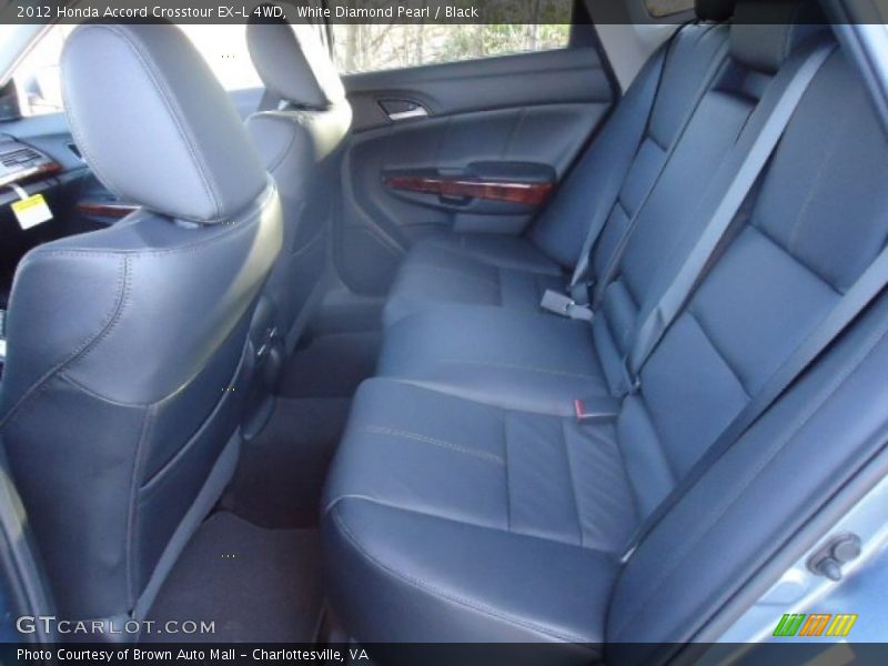 White Diamond Pearl / Black 2012 Honda Accord Crosstour EX-L 4WD