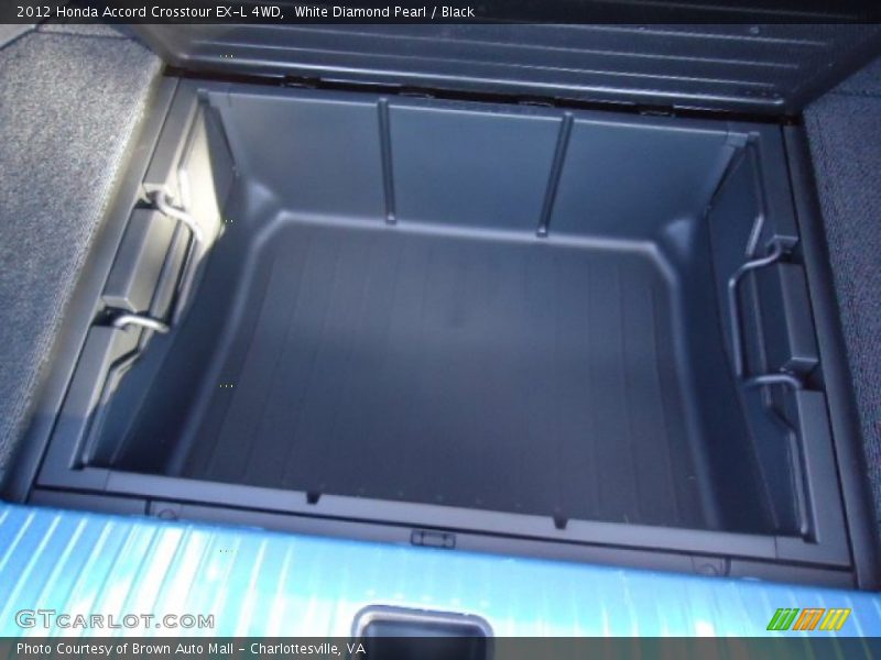 White Diamond Pearl / Black 2012 Honda Accord Crosstour EX-L 4WD
