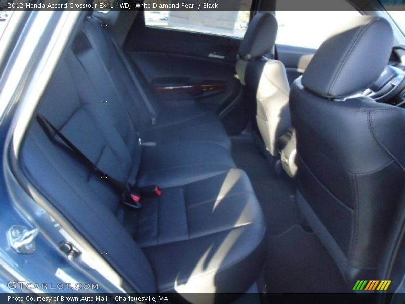 White Diamond Pearl / Black 2012 Honda Accord Crosstour EX-L 4WD