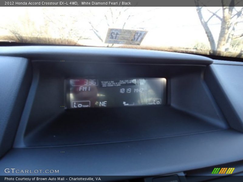 White Diamond Pearl / Black 2012 Honda Accord Crosstour EX-L 4WD