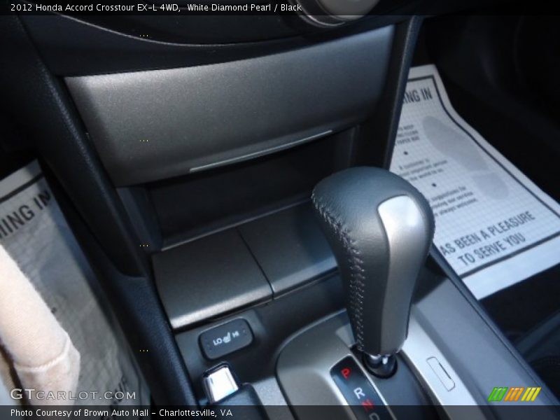 White Diamond Pearl / Black 2012 Honda Accord Crosstour EX-L 4WD
