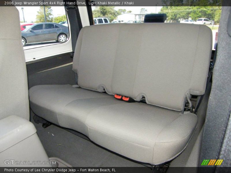 Light Khaki Metallic / Khaki 2006 Jeep Wrangler Sport 4x4 Right Hand Drive