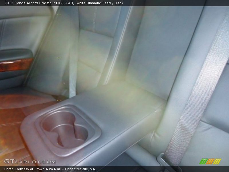 White Diamond Pearl / Black 2012 Honda Accord Crosstour EX-L 4WD