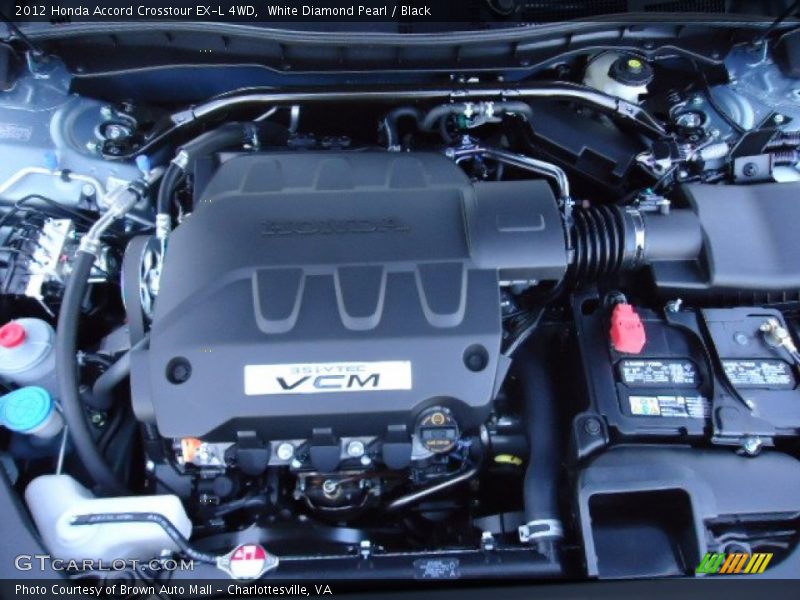  2012 Accord Crosstour EX-L 4WD Engine - 3.5 Liter SOHC 24-Valve i-VTEC V6