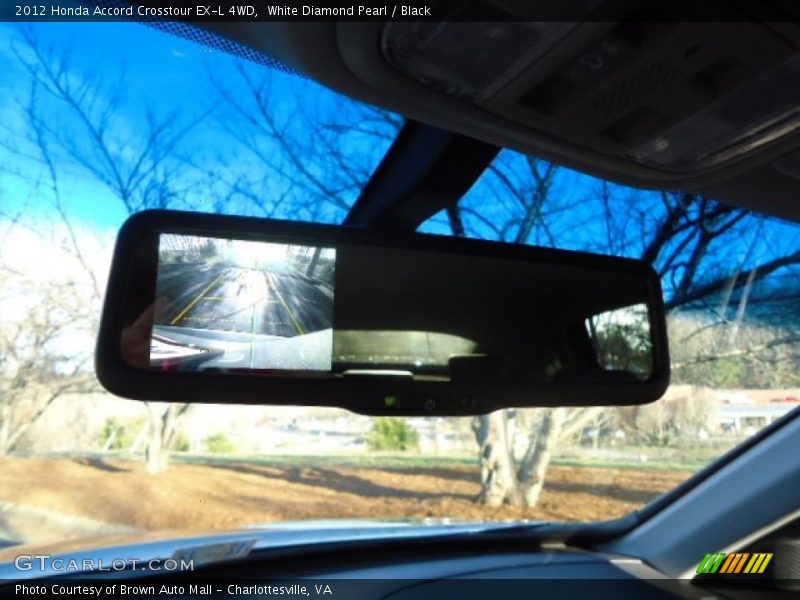 White Diamond Pearl / Black 2012 Honda Accord Crosstour EX-L 4WD