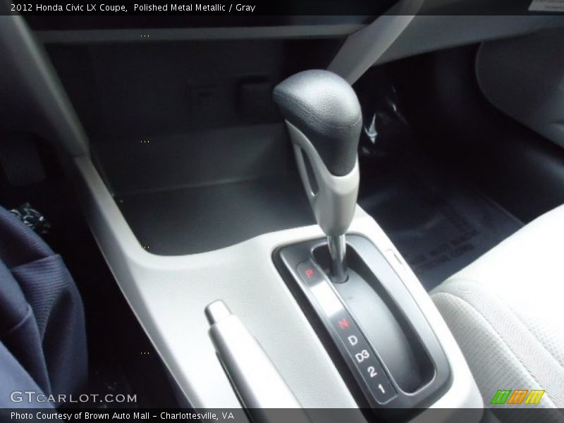 Polished Metal Metallic / Gray 2012 Honda Civic LX Coupe