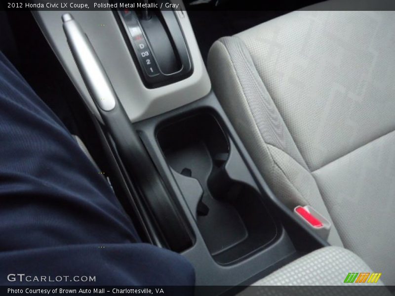 Polished Metal Metallic / Gray 2012 Honda Civic LX Coupe