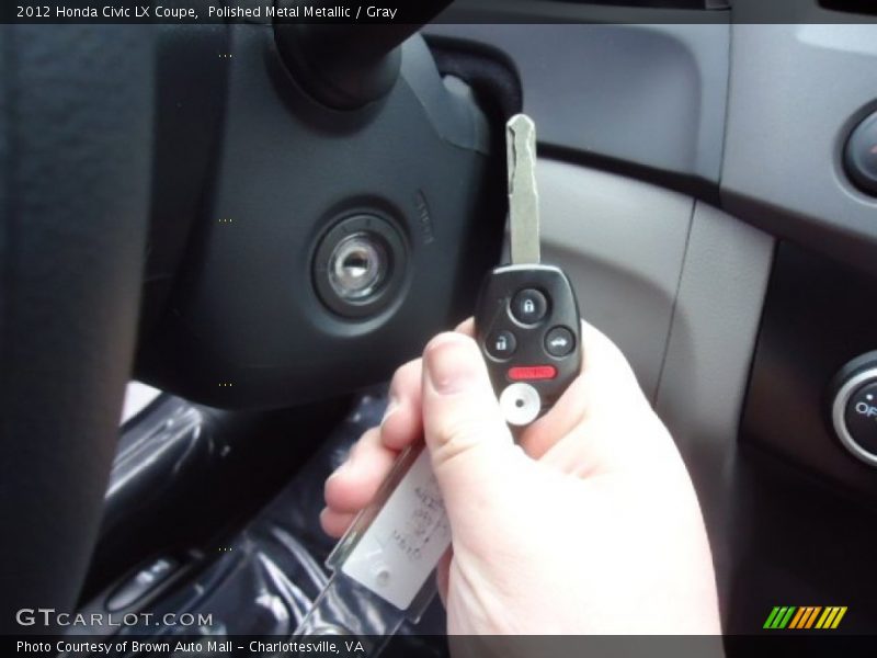 Keys of 2012 Civic LX Coupe