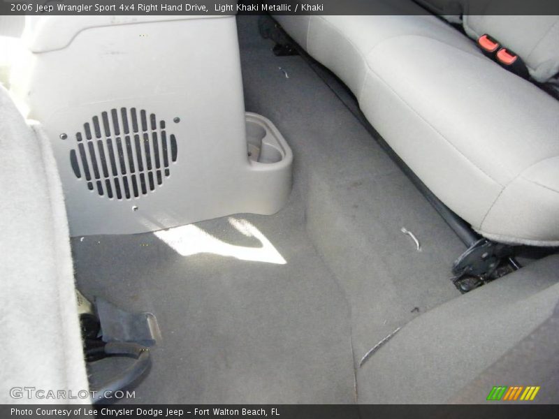 Light Khaki Metallic / Khaki 2006 Jeep Wrangler Sport 4x4 Right Hand Drive