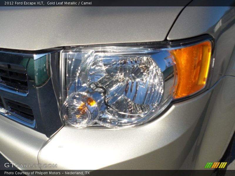 Gold Leaf Metallic / Camel 2012 Ford Escape XLT