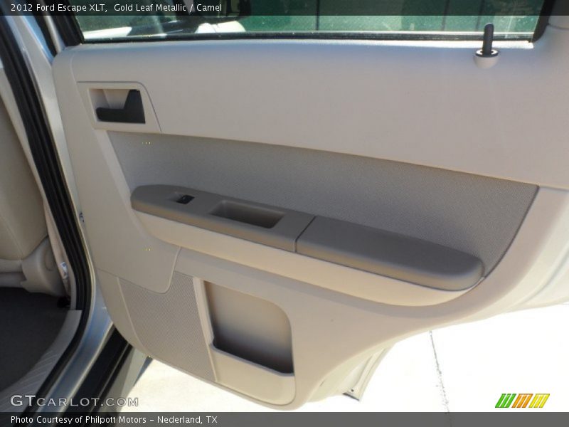 Gold Leaf Metallic / Camel 2012 Ford Escape XLT