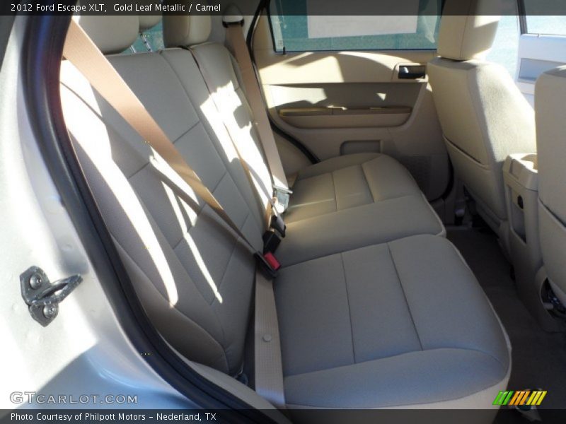 Gold Leaf Metallic / Camel 2012 Ford Escape XLT
