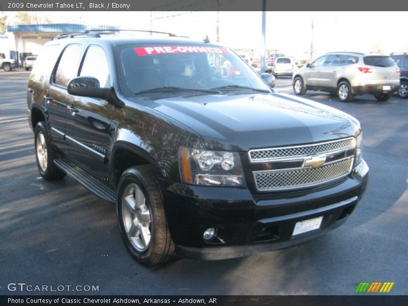 Black / Ebony 2009 Chevrolet Tahoe LT