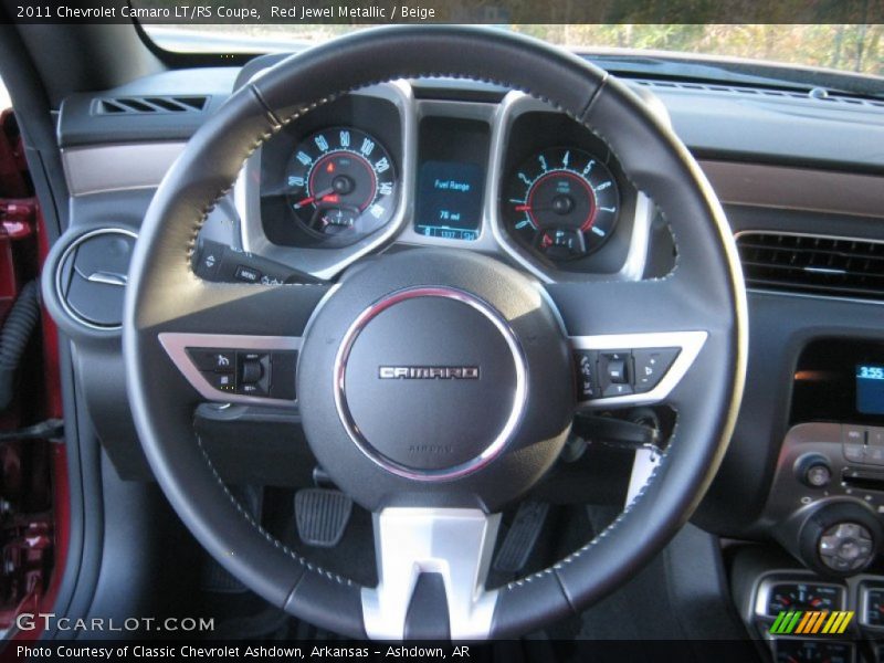  2011 Camaro LT/RS Coupe Steering Wheel