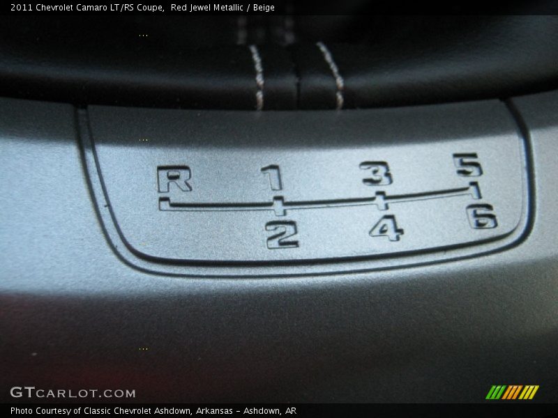  2011 Camaro LT/RS Coupe 6 Speed Manual Shifter